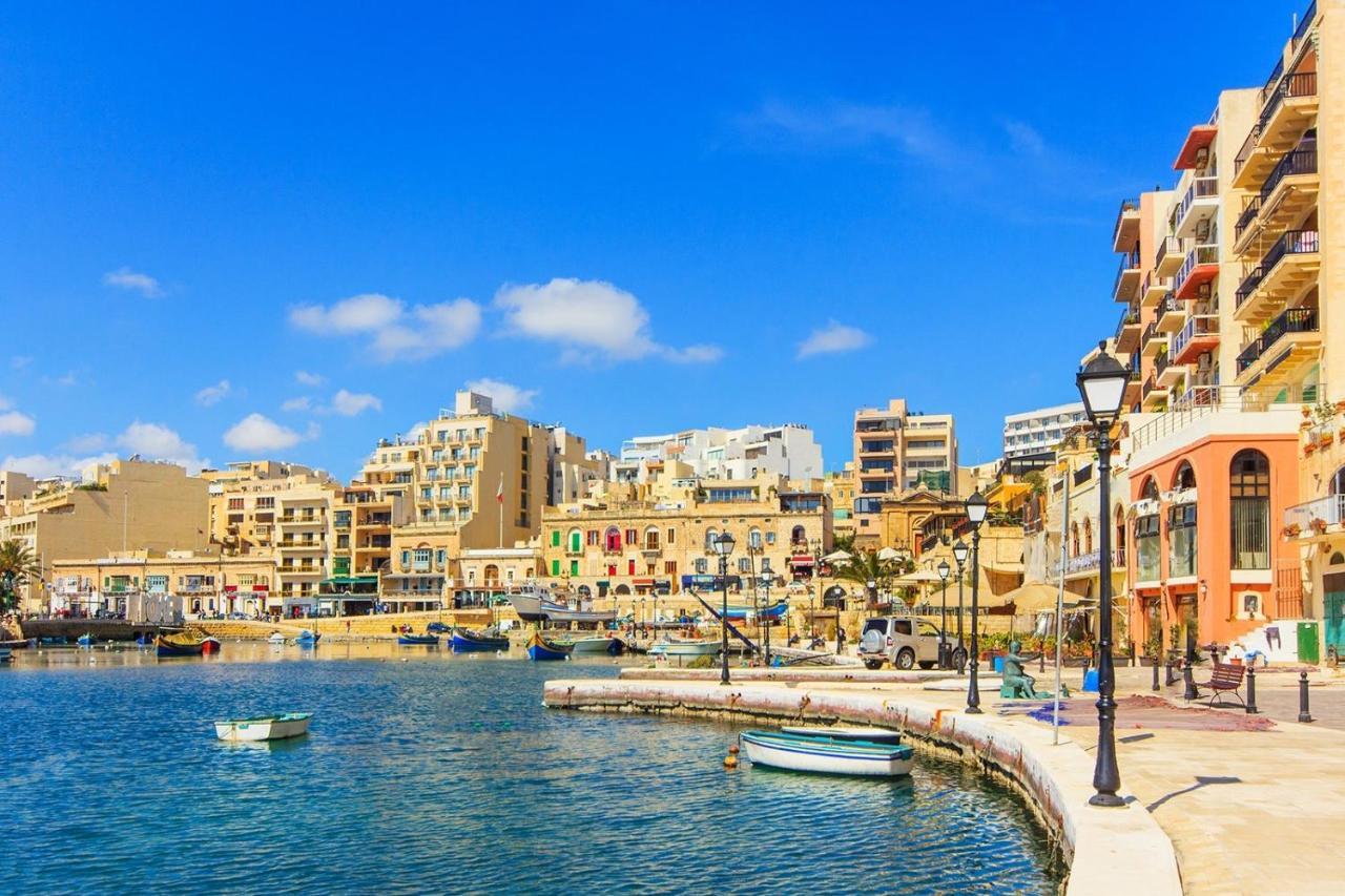 Luxury Garden View At Spinola Bay St Julians Lägenhet St. Julian's Exteriör bild
